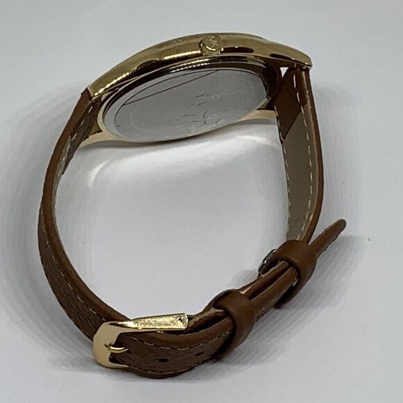 Michael Kors Runway MK3179 Women's Brown Leather Analog Dial Quartz Watch WFH177 - Picture 10 of 11